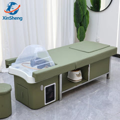 XinSheng lavage des cheveux et tête SPA Fumigation shampooing lit Salon de beauté Table de Massage lits de Massage Salon de coiffure meubles commerciaux