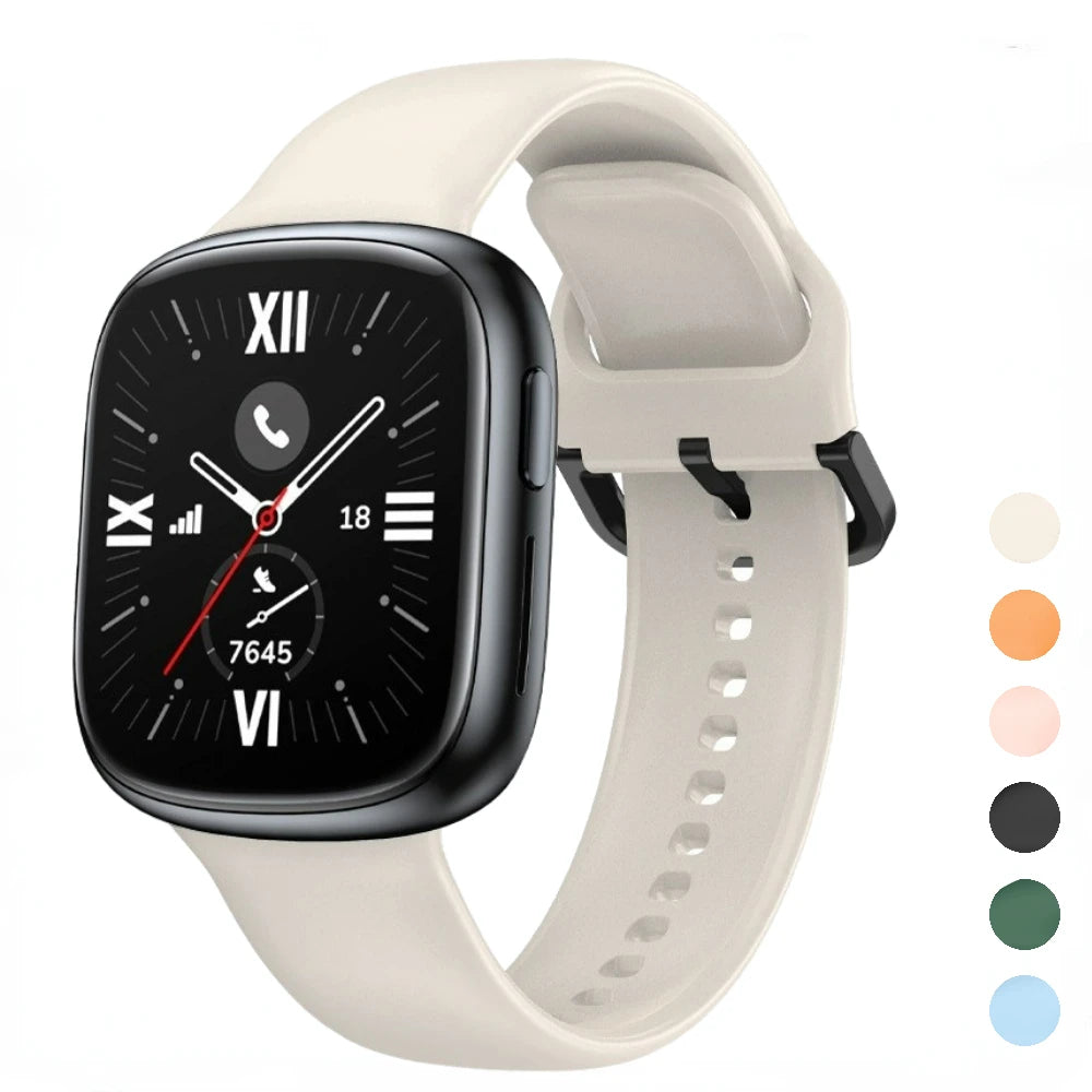 Bracelet sport en silicone pour Huawei Honor Watch 4 Smart Watch 4 Accessoires de bracelet remplaçable pour Huawei Honor Watch 4 Soft Band
