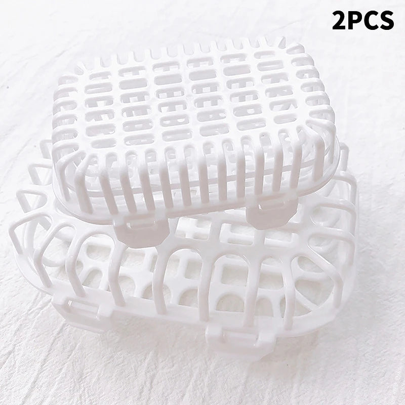 Mir à livres spécial pour petits articles de cuisine, boîte de trempage, vaisselle, fourchette, rangement pour baguettes, accessoires pour lave-vaisselle, 2 pièces