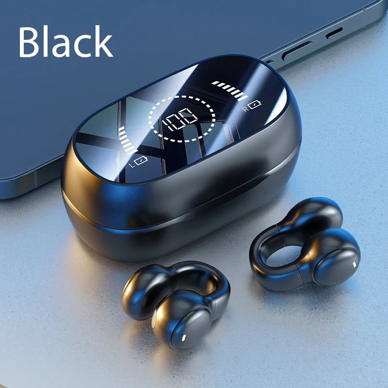 Écouteurs sans fil Bluetooth à Conduction osseuse, haute qualité, réduction du bruit, pour sport et jeu, adaptés à Xiaomi Iphone