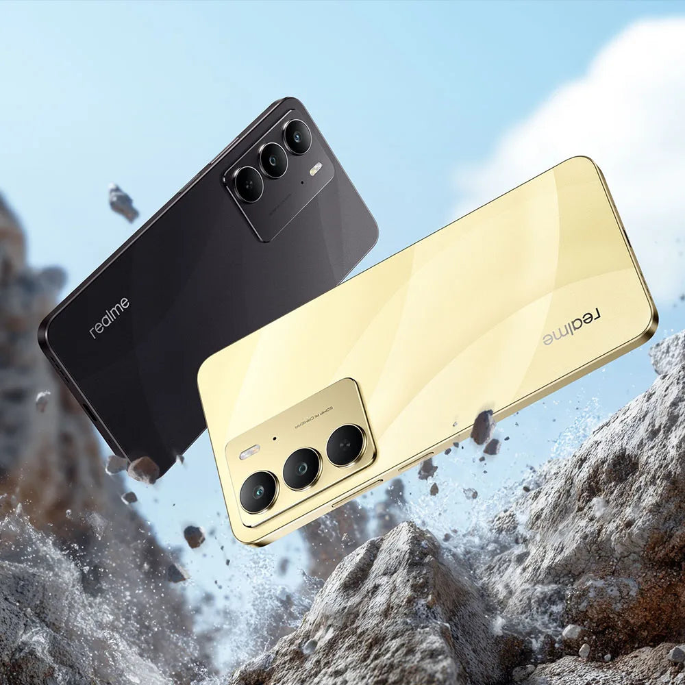 Realme C75 4G Smartphone 6.72 ''8GB RAM 128GB 256GB ROM IP69 résistance à l'eau et à la poussière qualité militaire 5828mAh 45W chargeur rapide téléphone