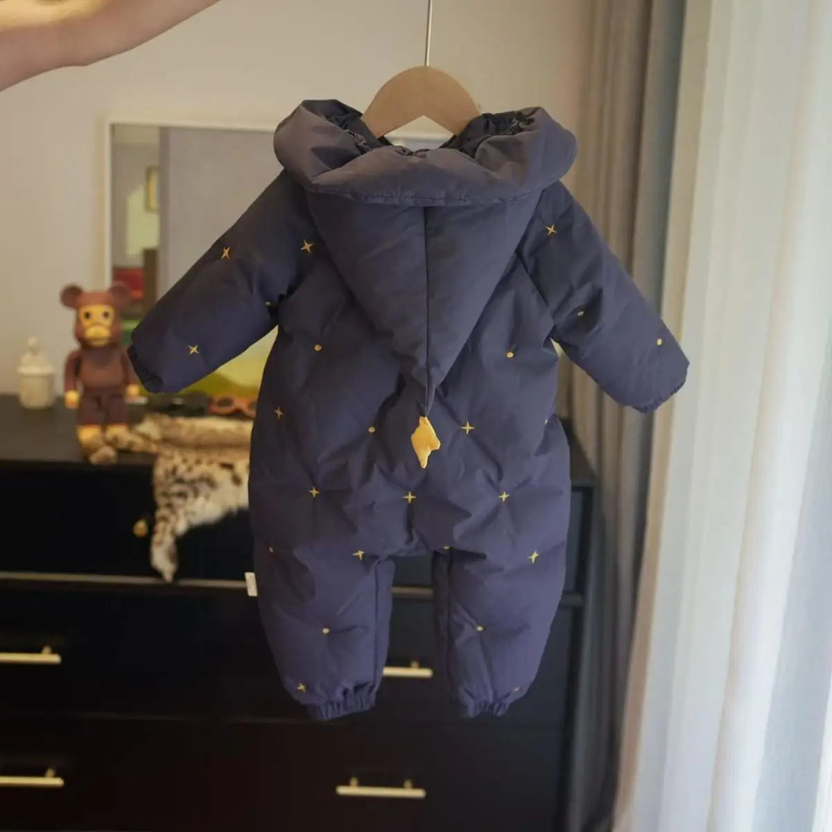 Barboteuse pour bébé, body pour nouveau-né, vêtements d'hiver pour bébé, une pièce, veste en coton épais, vêtements chauds d'escalade en plein air