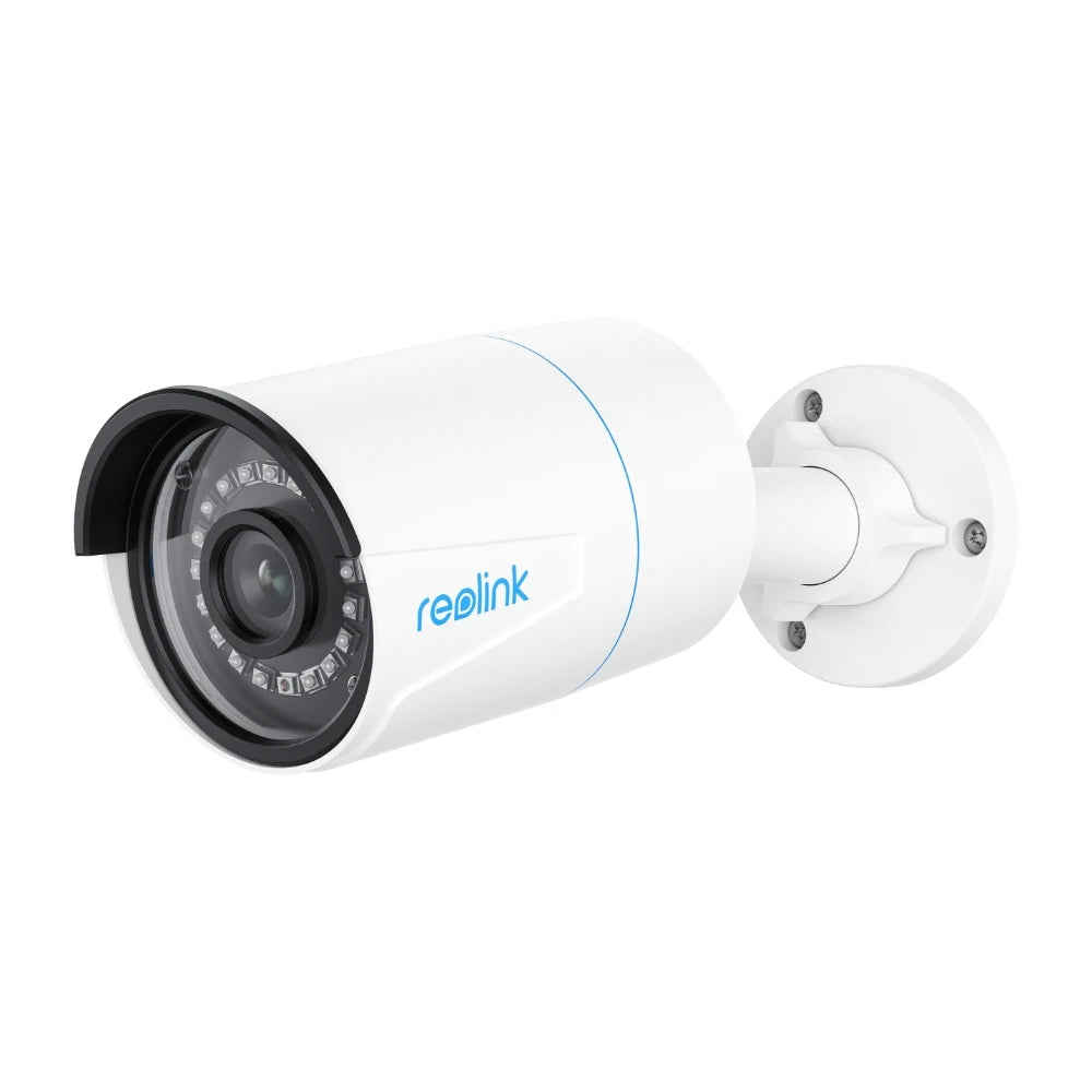 Reolink-Caméra de surveillance extérieure intelligente IP PoE HD 5MP (RLC-510A), dispositif de sécurité sans fil, avec vision nocturne infrarouge et détection de véhicule/hypothèque