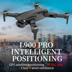LYZRC L900 PRO SE 4K professionnel HD double caméra moteur sans brosse Drone GPS 5G Wifi longue Distance RC pliable RC quadrirotor