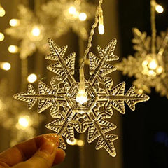 Guirlande de rideaux lumineux Led de 4M, éclairage de vacances, décorations de noël, lumières de fête pour chambre à coucher, réveillon du nouvel an, décoration féerique pour la maison