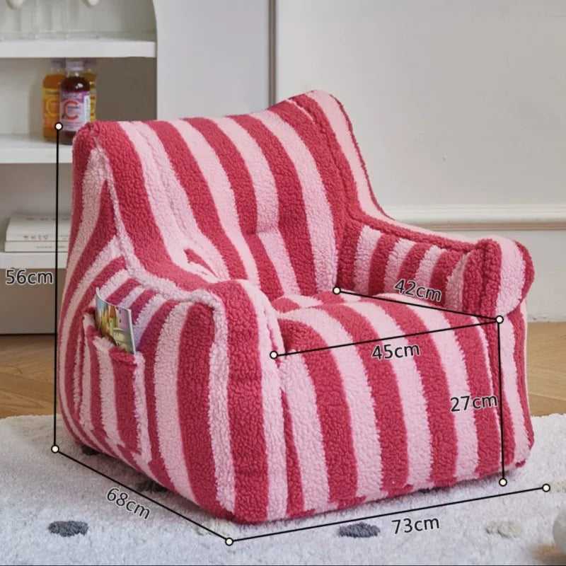 Canapé simple chaise siège de dessin animé bébé canapé enfants canapé mignon paresseux pouf écologique épaissi Portable canapé chaise