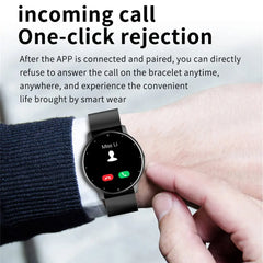 ZL02 hommes montre intelligente plein écran tactile Sport Fitness Tracker IP68 étanche Bluetooth appel Smartwatch pour Xiaomi hommes femmes 2025