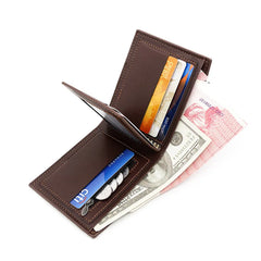 Portefeuilles courts pour hommes avec gravure de nom gratuite, porte-cartes classique, sac à main simple pour homme, poche à monnaie à fermeture éclair, pinces à billets, haute qualité, nouveau