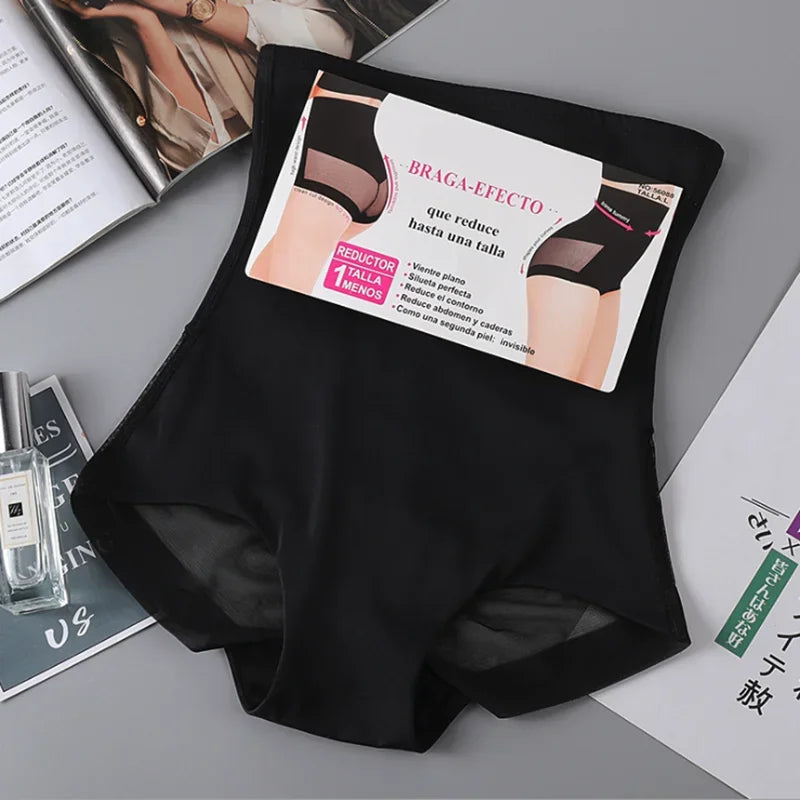 Corset sans couture taille haute pour femme, gaine amincissante, culotte de contrôle du ventre, lève-fesses