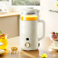 BRUNO-Mini mélangeurs à grande vitesse, machine à lait de soja et extracteur de jus, conservation de la chaleur, fonction de nettoyage automatique, 220V