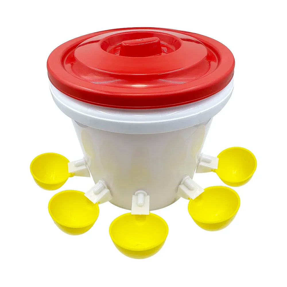 Abreuvoir automatique jetable pour animaux de ferme, bol pour volaille, poussins, canard, oie, eau potable, 1 à 20 pièces