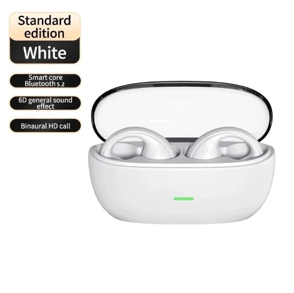 S22 Earclip sans fil Bluetooth casque OWS tactile lumière Mini haute qualité bouchons d'oreilles Anti-transpiration HD son stéréo universel casque