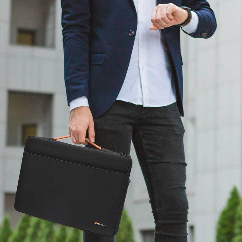 NIDOO pochette d'ordinateur 13.3 14 15 pouces étanche pochette pour ordinateur portable pour Macbook étui M1 Air Pro 13 15 Huawei sac à main porte-documents