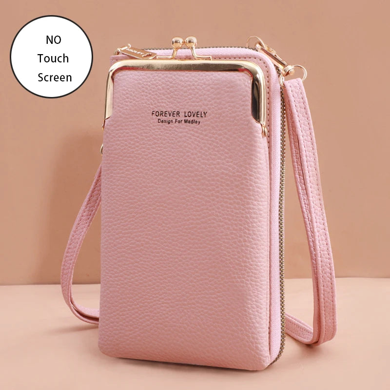 Buylor sac à main femme écran tactile sac à main pour téléphone portable sac à bandoulière femme pas cher petit portefeuille en cuir souple bandoulière сумка ж Dönusen
