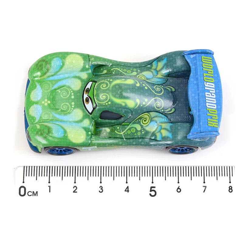 Voitures Disney Pixar voiture 2 3 alliage voiture foudre McQueen Jackson tempête Mack Sally camion moulé sous pression modèle jouet enfants cadeau d'anniversaire