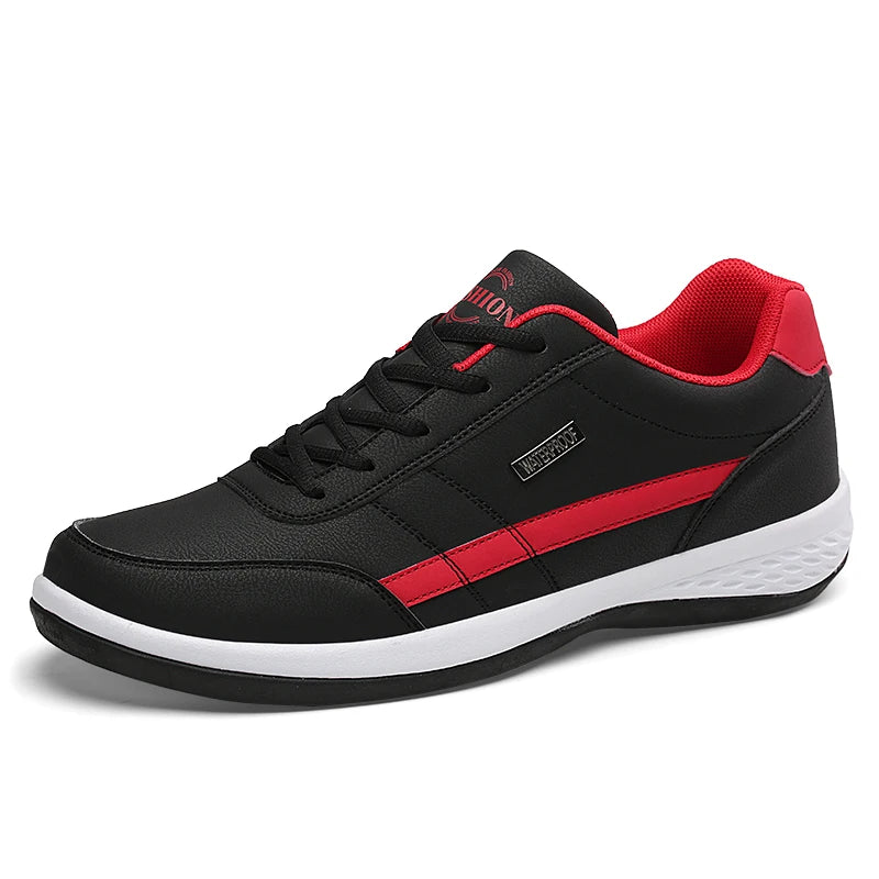 Cuir hommes chaussures baskets tendance chaussures décontractées confortable respirant loisirs hommes baskets chaussures antidérapantes hommes chaussures de sport