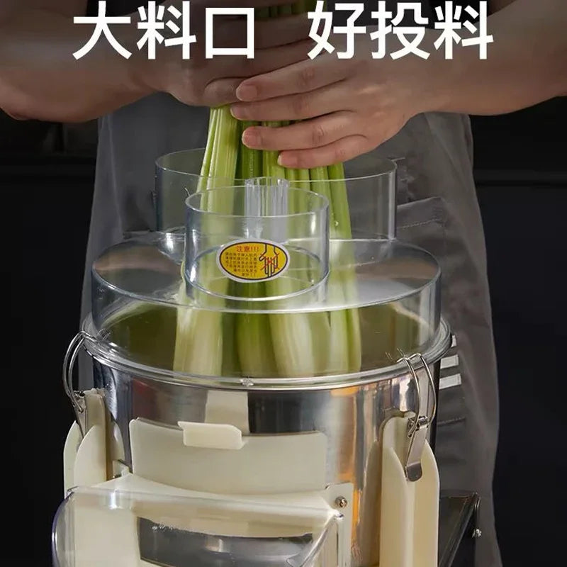 Hachoir électrique Commercial 220V, Machine de coupe, broyeur de légumes, robot culinaire