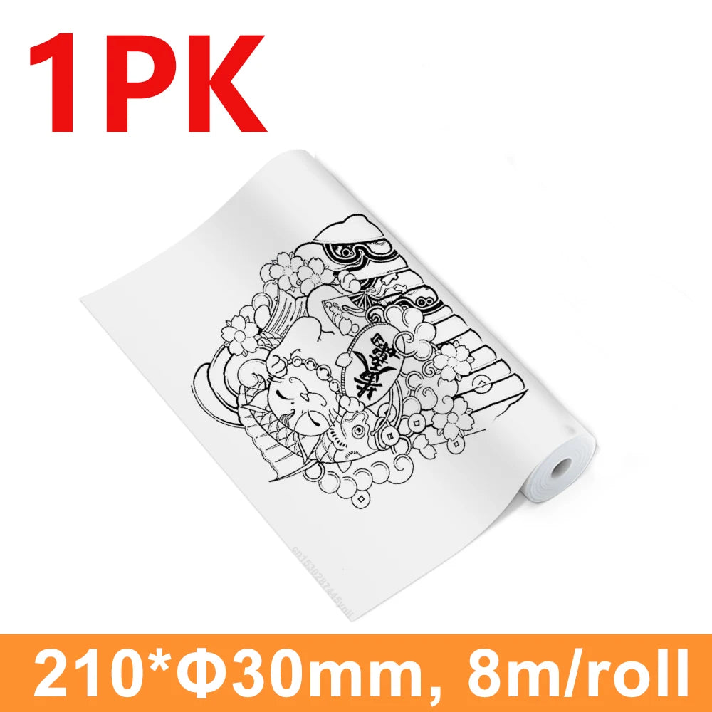 Imprimante thermique A4 Bluetooth PDF Excel mot Machine d'impression de documents similaire à l'imprimante D210 M08F M832 A40 ou 1PK de papier thermique