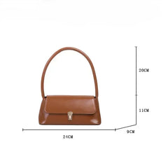 Sacs à bandoulière de marque de luxe pour femmes, Design de mode sous les bras, sac à bandoulière, sac à main et bourses de couleur unie, 2025
