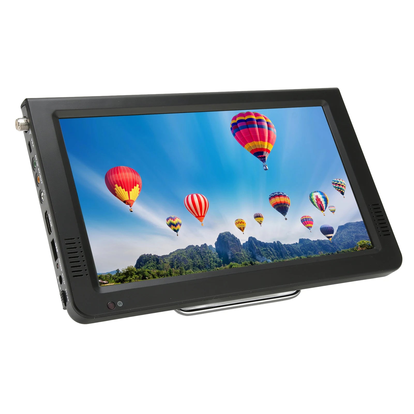 Tuner TV numérique haute sensibilité ATSC, 10 ", aste, adapté pour voiture, extérieur, prise US, 110-240V