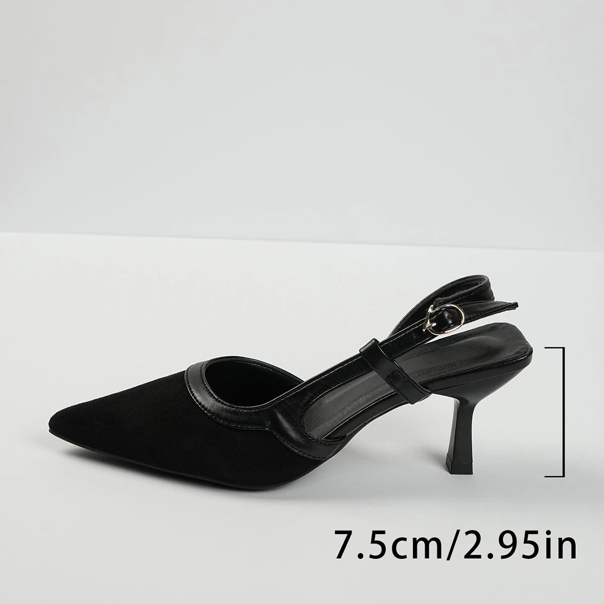 Femmes chaussures Satin dos pointu vide femmes sandales 2025 été un mot boucle Sexy talons hauts femmes Sandalias Mujer Zapatos