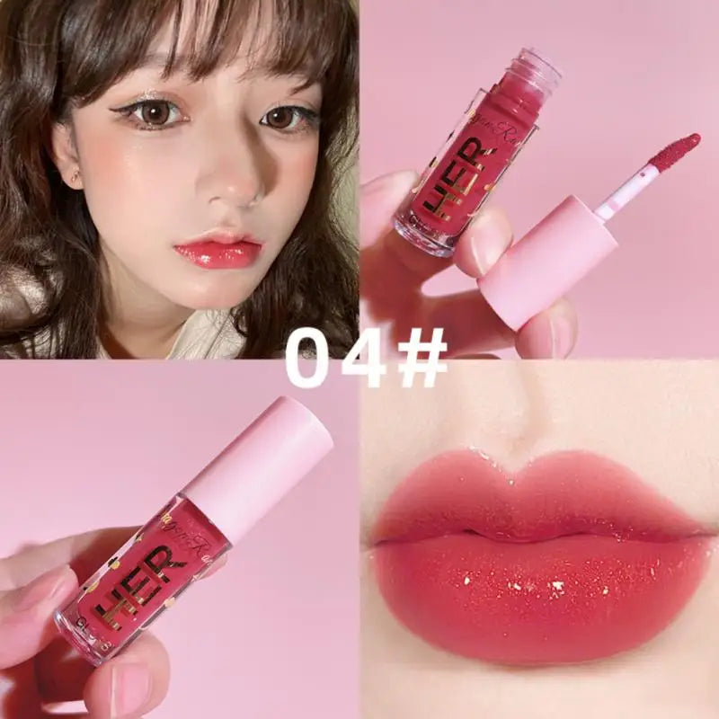 3pcs set Velvet Matte Lip Mud Waterproof Long Lasting Lipstick Lip Gloss  Lip Makeup Cosmetic for women