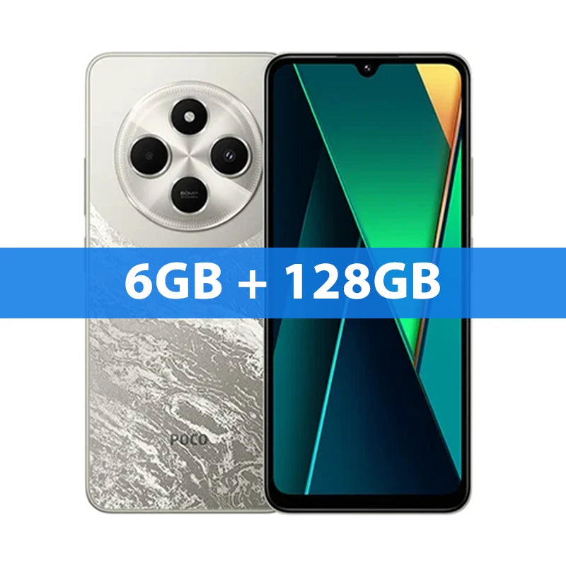 POCO C75 Version mondiale Smartphone NFC 128GB 256GB 6.88 