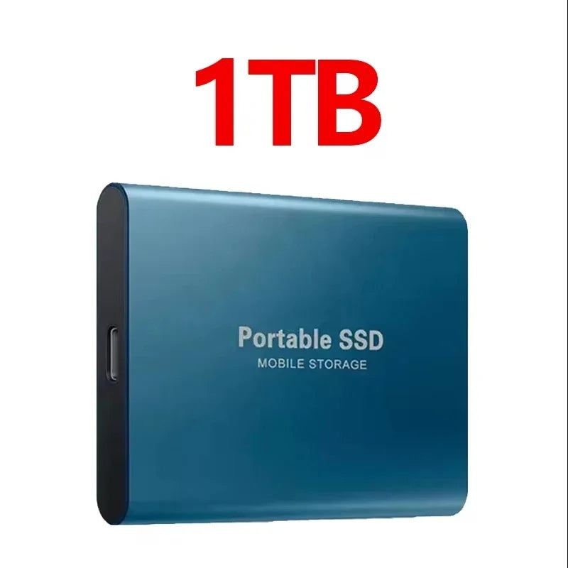 Portable SSD 1TB Original Hard Disk External 2TB Hard Drive Usb3.1 Type-c High-speed Solid State Drive for Laptop/PC/MAC/Phone