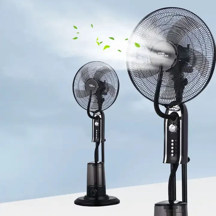 for 16/18 Inch Air Cooler Electric Remote Control Standing Fan Mist Spray Electric Fan