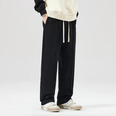 CAAYU hommes survêtement pantalons de survêtement mode Hip Hop japonais Streetwear cordon décontracté Baggy pantalon sport ample gris pantalon hommes