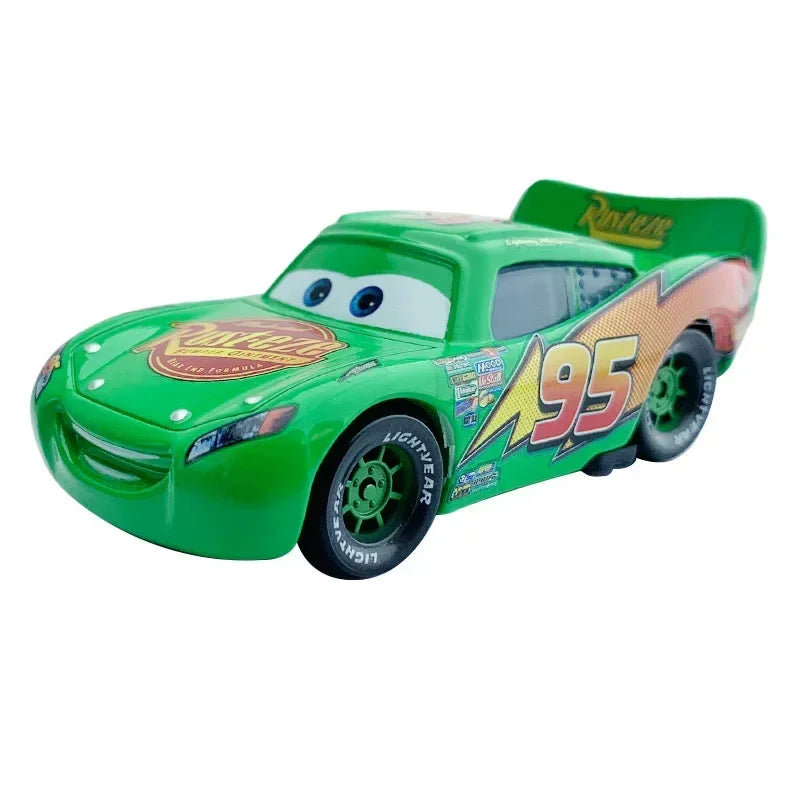 Voiture 2 Miss Fritter Pixar Lightning Mcqueen Collection Mini voitures de course 3 Cruz Ramirez Frank Queen jouet enfant Dinoco Guido Luigi