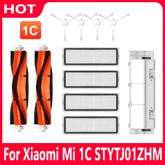 Pour Xiaomi Mi 1C STYTJ01ZHM Mijia filtre Hepa brosse latérale brosse principale couvercle de brosse principale accessoires de remplacement pour aspirateur