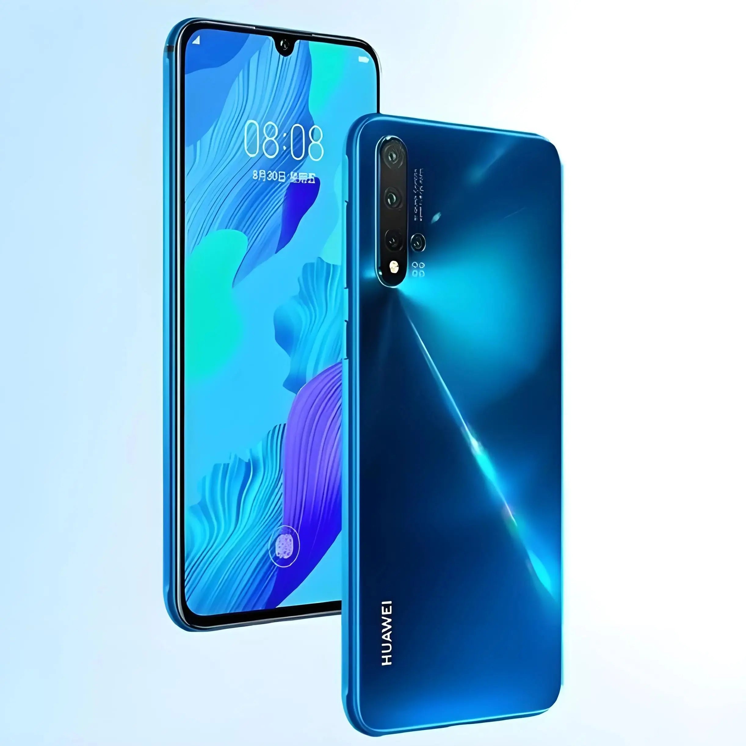 HUAWEI-Smartphone Android Nova 5T, Téléphones portables, Google Play, Réseau 4G, 6.26 pouces, 128 Go, 256 Go, 48MP, Dean