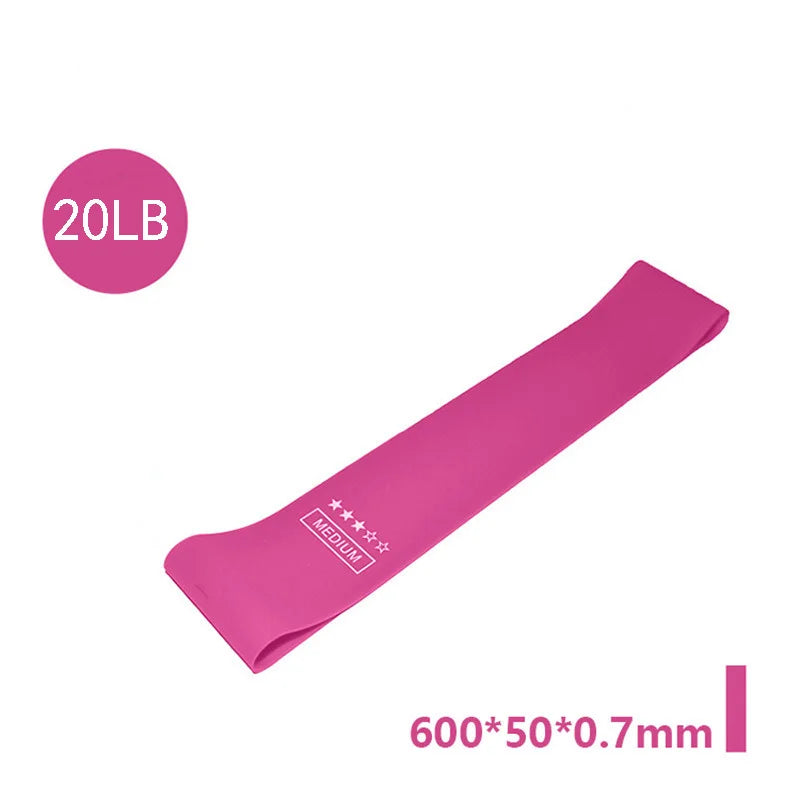 Équipement d'entraînement de Fitness Portable, bandes de résistance en caoutchouc, Yoga, gymnastique, gomme élastique, force, Pilates, Crossfit, sport de poids pour femmes