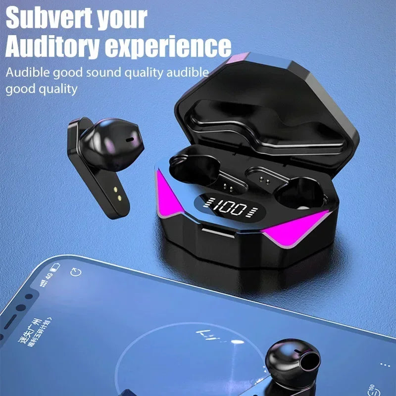 Écouteurs Bluetooth Sans Fil Gamer Casques 65ms Écouteurs à faible latence fone Gamer Headset Gamer Avec Micro Mains Libres