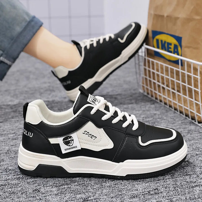 Baskets décontractées pour hommes, chaussures à plateforme confortables, haute qualité, designer, nouveau style, 2024