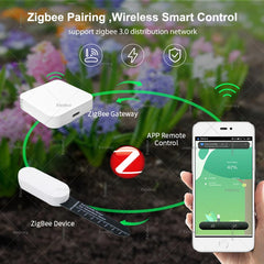 Tuya – testeur de sol intelligent Zigbee, compteur de température et d'humidité, thermo-hygromètre pour plantes, jardin, domotique, détecteur d'irrigation