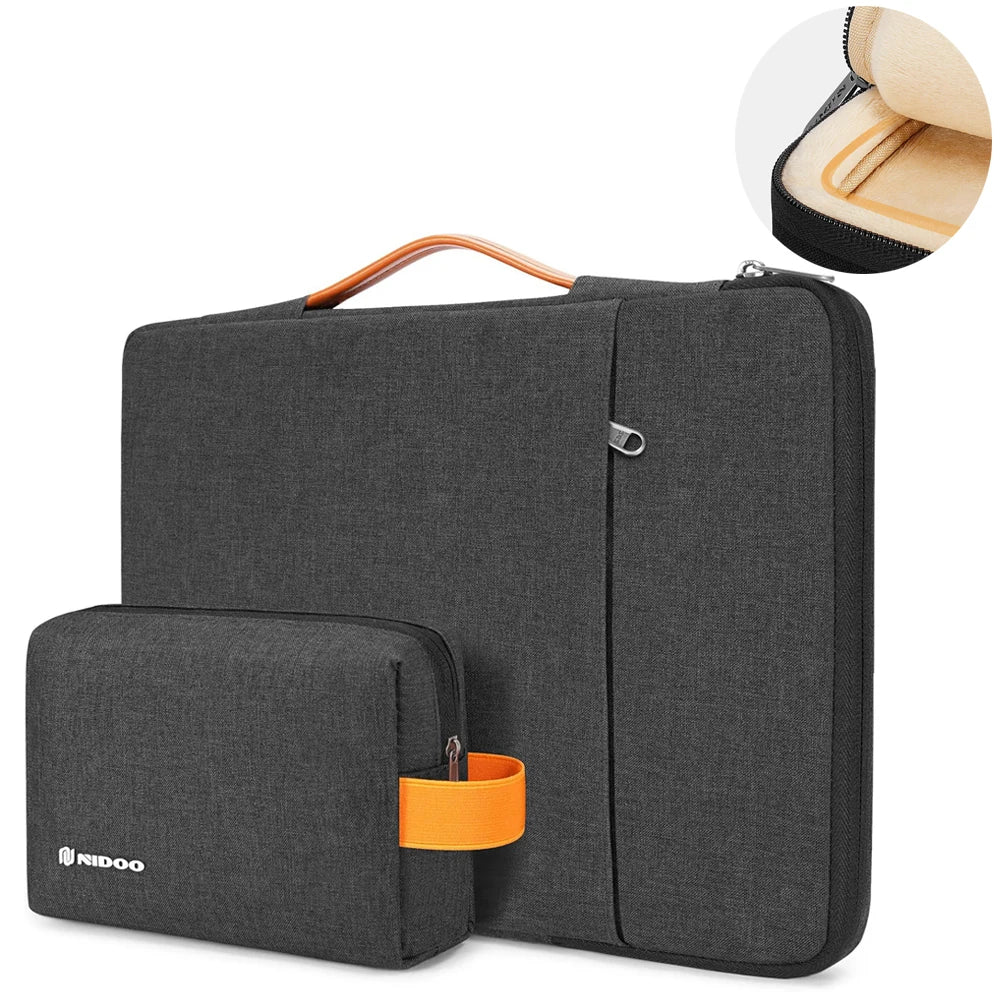 NIDOO pochette d'ordinateur 13.3 14 15 pouces étanche pochette pour ordinateur portable pour Macbook étui M1 Air Pro 13 15 Huawei sac à main porte-documents