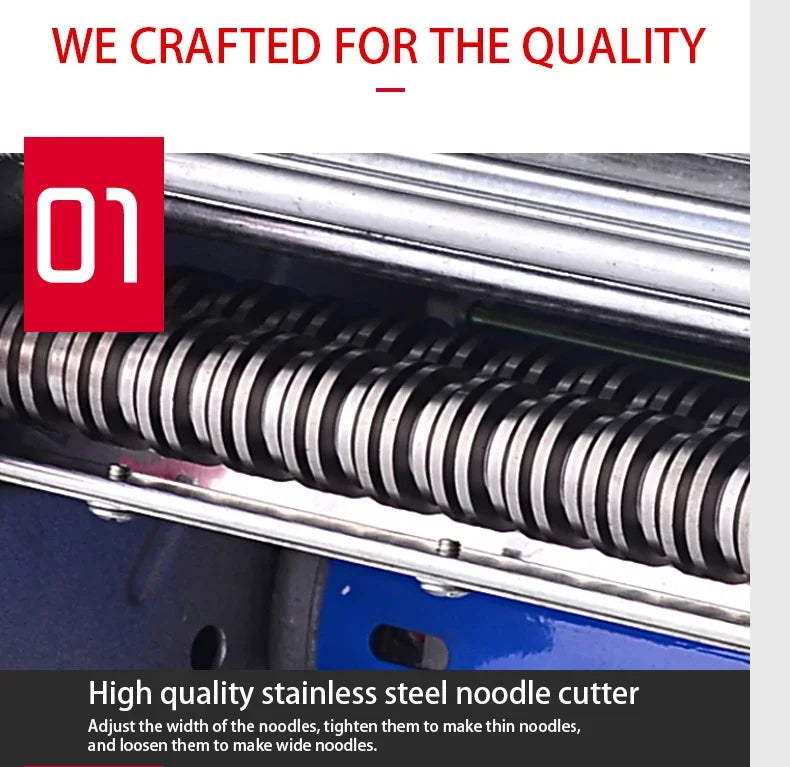 Machine de fabrication de pâtes de Restaurant, machines d'industrie alimentaire, Machine de fabrication de nouilles, 20 Kg, faible consommation d'énergie, haute vitesse