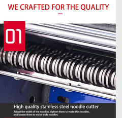 Machine de fabrication de pâtes de Restaurant, machines d'industrie alimentaire, Machine de fabrication de nouilles, 20 Kg, faible consommation d'énergie, haute vitesse