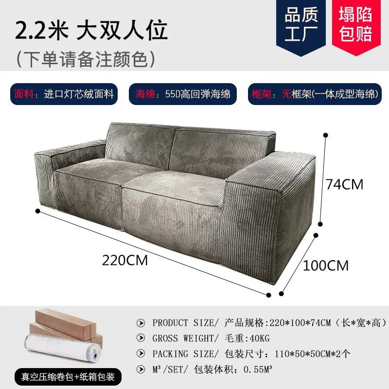 Canapés de salon rembourrés classiques, Design européen, esthétiques du milieu du siècle, Meubles rustiques et confortables