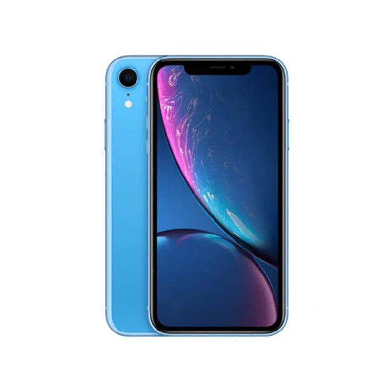 Original utilisé Apple iPhone XR débloqué 4G téléphone portable Face ID 6.1 "64/128/256GB ROM 12MP IOS NFC caméra Hexa-core Smartphones