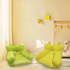 Canapé pouf en tissu simple avec remplissage en coton, pour salon, chaise confortable pour 1 personne, Pouf bouffant, meubles Tatami