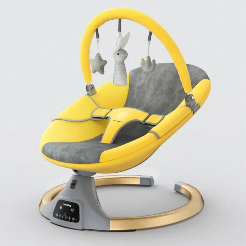 Chaise à bascule électrique pour bébé, berceau de sécurité, chaises à bascule pour nouveau-né, berceaux pour dormir de 0 à 3 ans