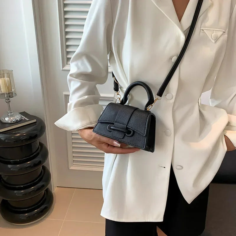 Sac à bandoulière avancé solide pour femme, mini sac à main, sac à main de rangement cosmétique, sac à main à la mode, sacs initiés à la tendance