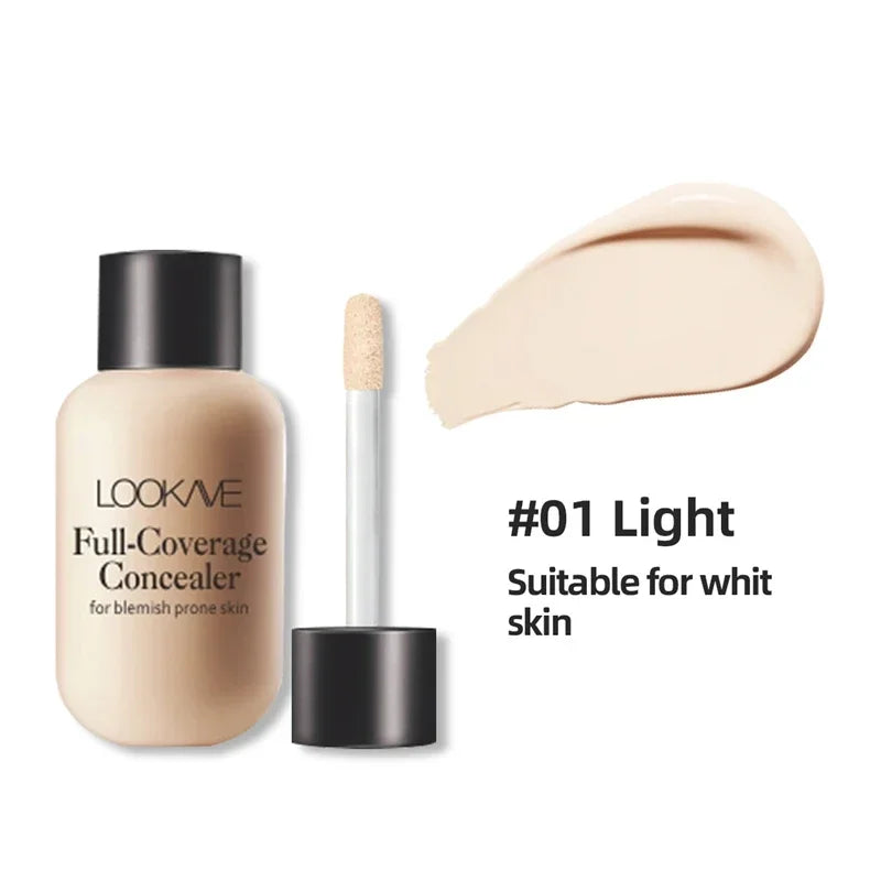 12ml Matte Makeup Foundation Cream For Face Professional Concealing Eye Dark Circle Liquid Long-lasting Corrector Cream Cosmetic