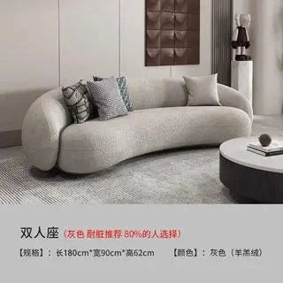 Canapé de salon moderne nordique salon minimaliste blanc canapé de salon relaxant canapé romantique Divani Da Soggiorno meubles