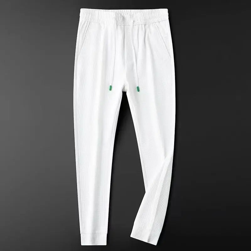 Viser de survêtement skinny en coton pour hommes, pantalons de fitness décontractés, survêtement Sportedly, bas d'été Sping, fjTrack