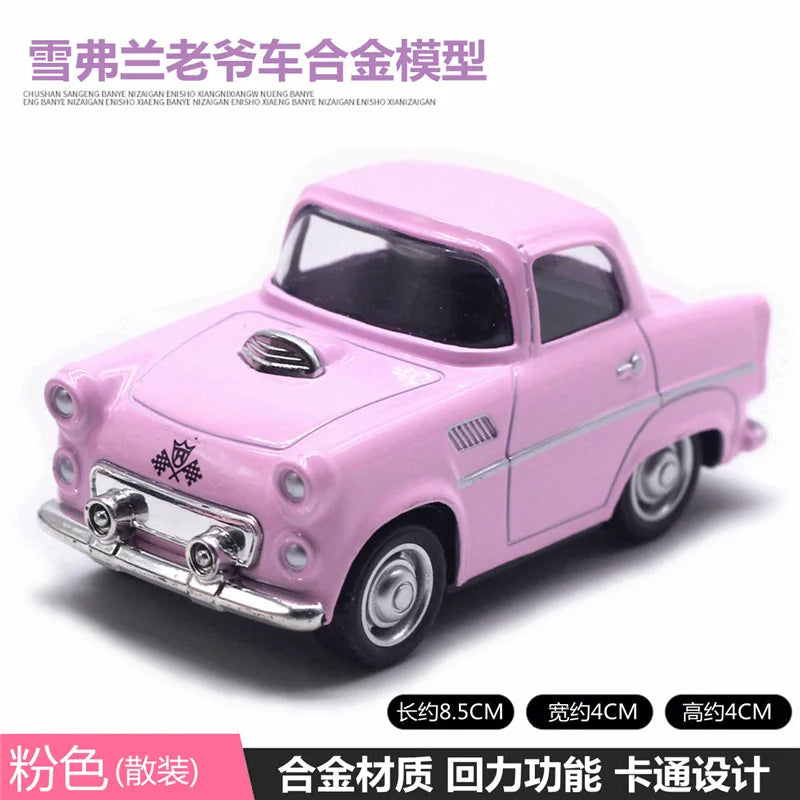 Mignon moulé sous pression en alliage métal voiture Bus moteur Tricycle moto Taxi modèle jouet enfants cadeau d'anniversaire