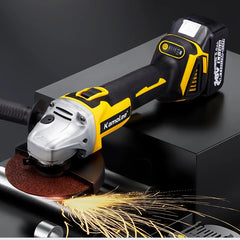 Kamolee-Meuleuse d'angle électrique sans fil sans balais, coupe de vitesse, compatible avec la batterie Makita 18V, 18V, 100mm, 125mm, 4/5 pouces